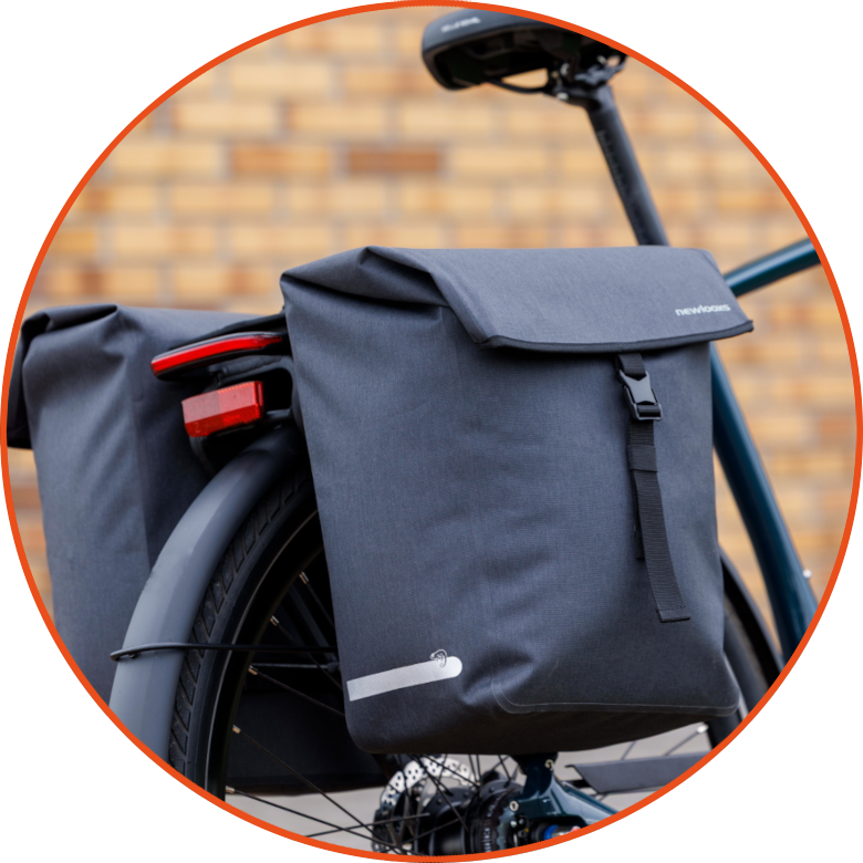 Podwójna sakwa rowerowa New Looxs Hamar Double 38L MIK 2.0